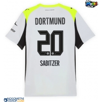 Moški Nogometni dresi Borussia Dortmund Marcel Sabitzer #20 Gostujoči 2025-26 Kratek Rokav